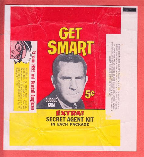 Topps Get Smart Wax Wrapper 